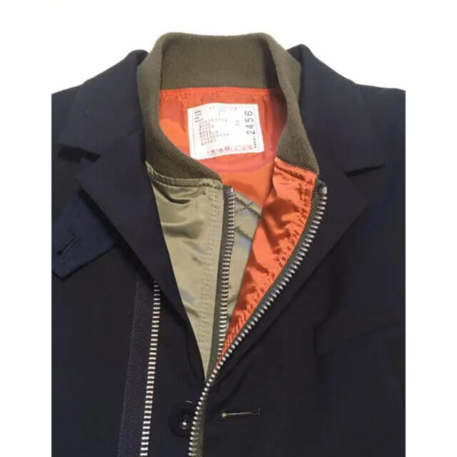 sacai(サカイ)のsacai サカイ 2021ss ドッキングジャケット メンズのジャケット/アウター(テーラードジャケット)の商品写真