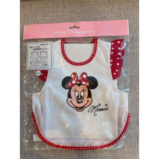 ディズニー(Disney)のなな様専用！新品未使用　ディズニー　ミニー　お食事エプロン(お食事エプロン)