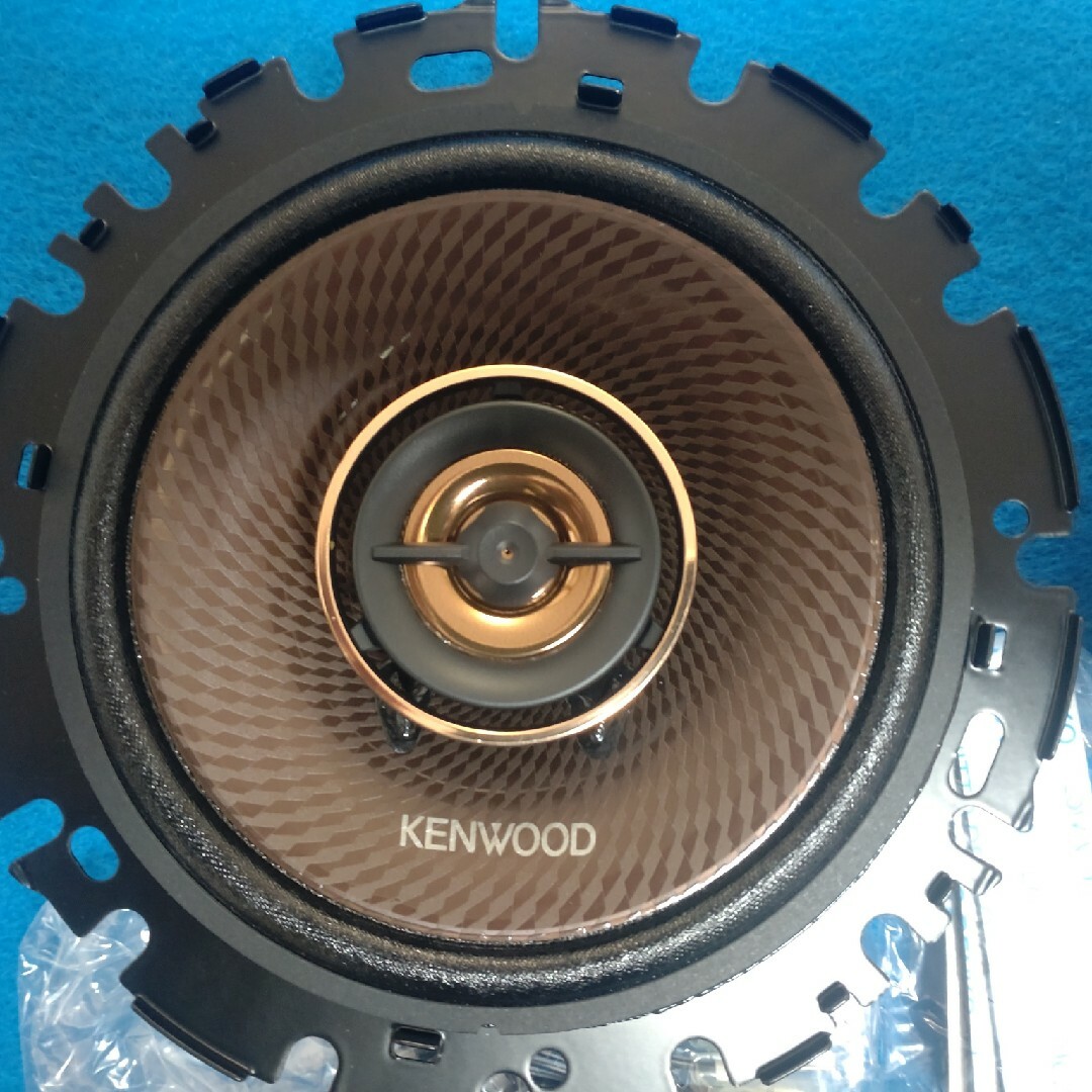 KENWOOD(ケンウッド)の①前ラパン(HE22S) 社外 スピーカー+純正ブラケット+純正車種別取付説 自動車/バイクの自動車(カーオーディオ)の商品写真