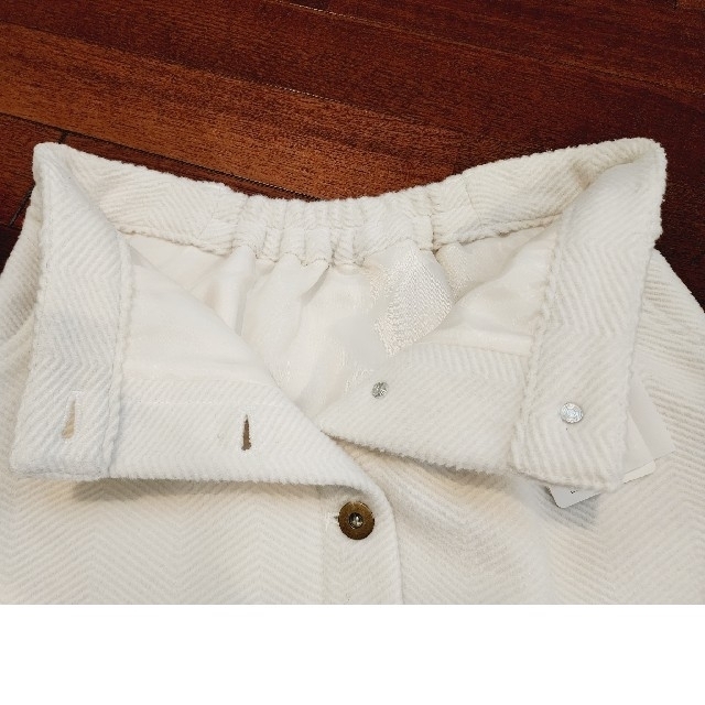 新品　未使用　タグ付き　MERCURY Bijou 　スカート　ホワイト レディースのスカート(ミニスカート)の商品写真