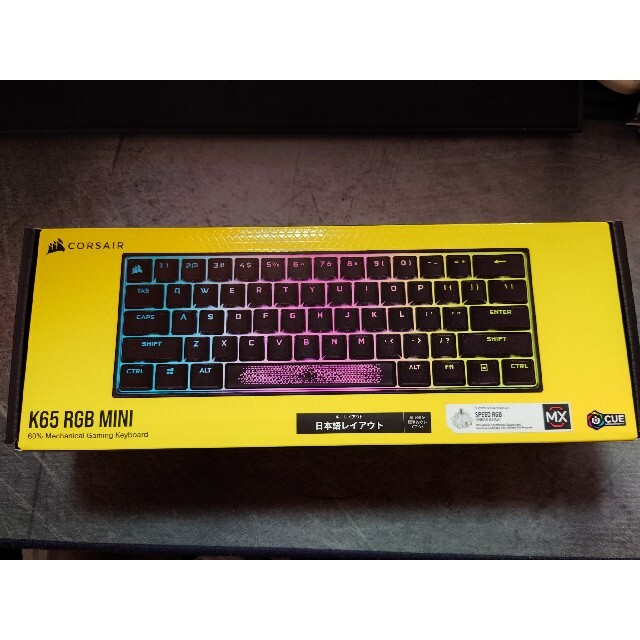 CORSAIR K65 RGB MINI CH-9194014-JP 新品未開封のサムネイル