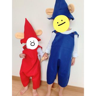 ぐりとぐら ねずみ衣装 90～100cm コスプレ衣装