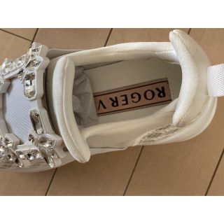 ROGER VIVIER - ロジェヴィヴィエ スニーカー白 38の通販 by リバー's