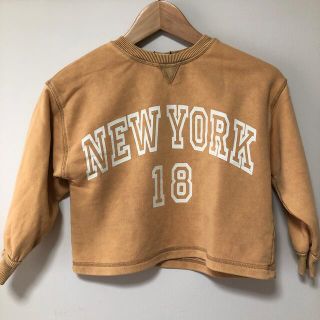 ザラキッズ(ZARA KIDS)の新品　タグ付き　ザラキッズ　ユニセックス　トレーナー　スウェット(Tシャツ/カットソー)