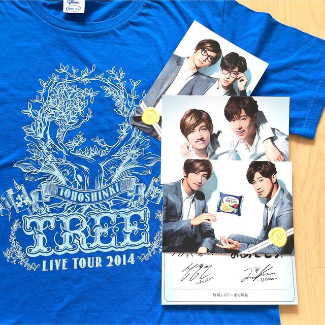 東方神起 牧場しぼり シークレットボックス Tシャツ ポストカード