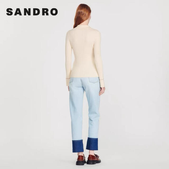❤️Sandro 22 新作新品 ベージュ ニットカーディガン 綺麗 上品 2色 ❤️Sandro 22 新作新品 ベージュ ニットカーディガン 綺麗 上品 2色