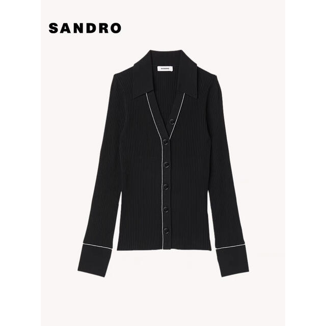 ❤️Sandro 22 新作新品 ベージュ ニットカーディガン 綺麗 上品 2色 ❤️Sandro 22 新作新品 ベージュ ニットカーディガン 綺麗 上品 2色