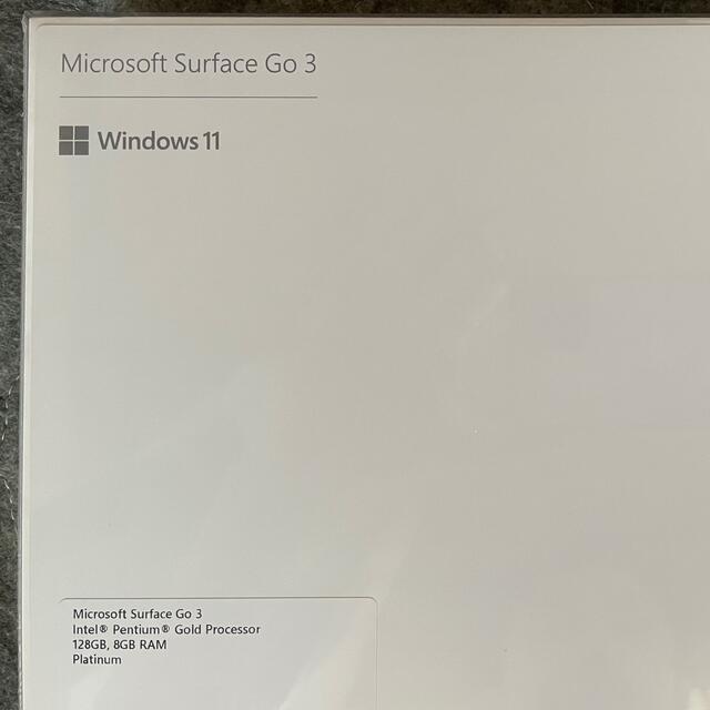 Microsoft(マイクロソフト)の【ハリネズミ様専用】Surface GO 3 8va-00015 スマホ/家電/カメラのPC/タブレット(タブレット)の商品写真