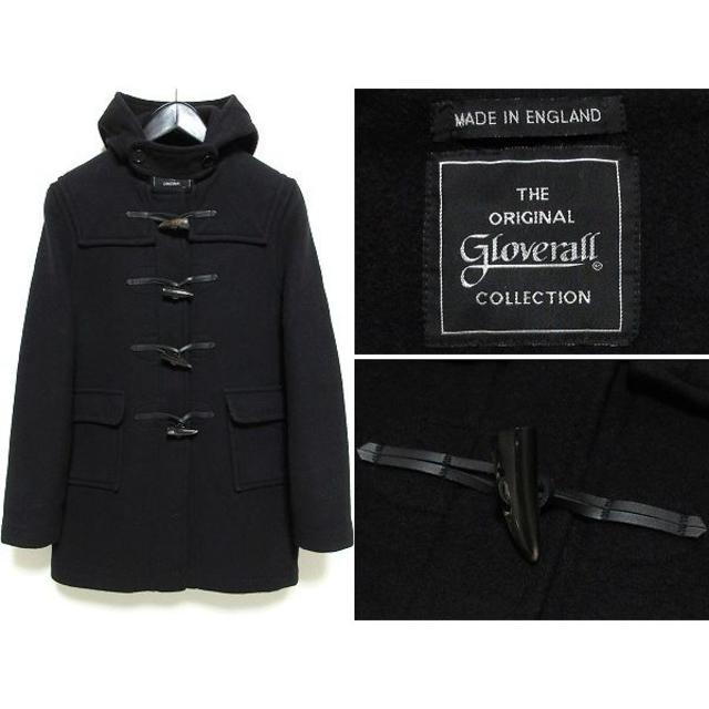 Gloverall】オリジナルコレクション ダッフルコート ブラック M-