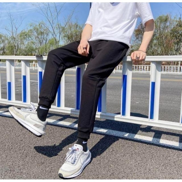 シンプルスウェットジョガーパンツ XL ユニセックス ブラック 新品未使用