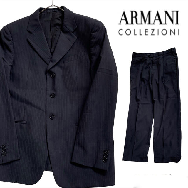 ARMANI COLLEZIONI - 【美品】アルマーニ コレツィオーニ スーツ