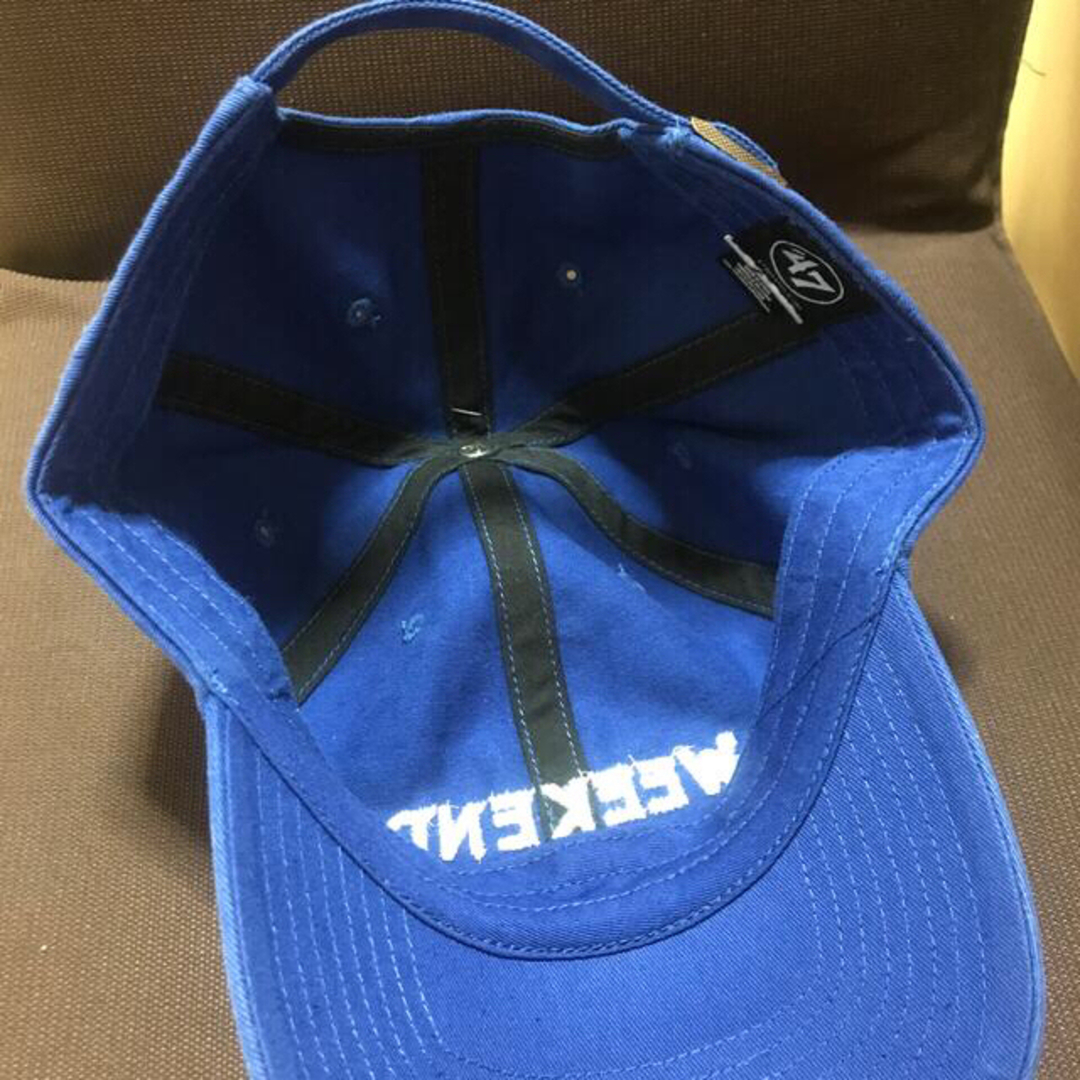 47 WEEKEND ブルー　キャップ　帽子
