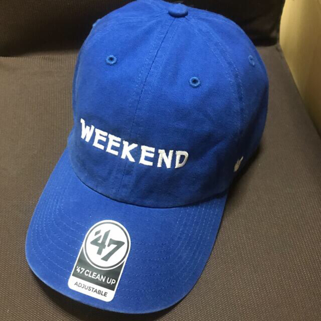 47 WEEKEND ブルー　キャップ　帽子 | フリマアプリ ラクマ