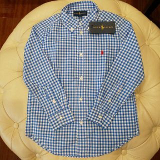 ラルフローレン(Ralph Lauren)の★新品★ラルフローレン 長袖シャツ ブルー(ブラウス)