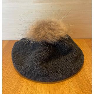 イッカ(ikka)のikka　ベレー帽(ハンチング/ベレー帽)