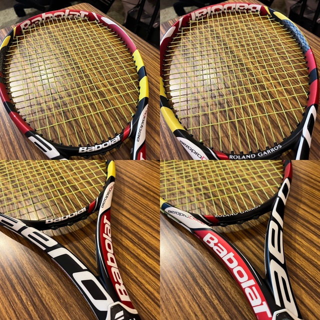 Babolat(バボラ)のbabolat アエロプロドライブ+ピュア アエロ フレンチオープン セット スポーツ/アウトドアのテニス(ラケット)の商品写真