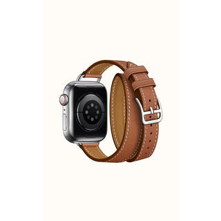 Hermes - Apple Watch Hermès ゴールド アトラージュ・ドゥブルトゥール