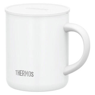 サーモス(THERMOS)のサーモス 真空断熱マグカップ 0.35L ホワイト(WH) JDG-350C(グラス/カップ)