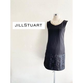 ジルバイジルスチュアート(JILL by JILLSTUART)の【ジルバイジルスチュアート】美品❁︎フラワーレースワンピース(ひざ丈ワンピース)