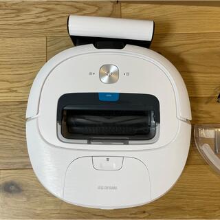アイリスオーヤマ(アイリスオーヤマ)のアイリスオーヤマ ロボット掃除機 水拭き 自動充電 IC-R01-W(掃除機)