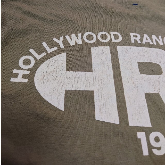 HOLLYWOOD RANCH MARKET(ハリウッドランチマーケット)のハリウッドランチマーケット バックロゴプリント 長袖Tシャツ メンズのトップス(Tシャツ/カットソー(七分/長袖))の商品写真