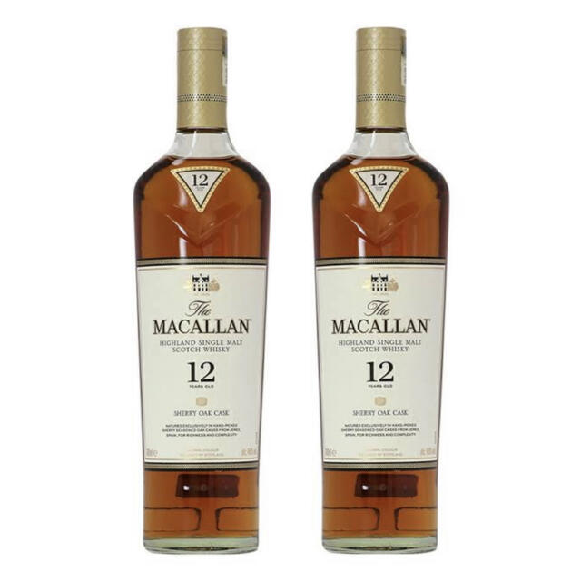 The MACALLAN マッカラン 12年 シェリーオークカスク 700ml - 酒