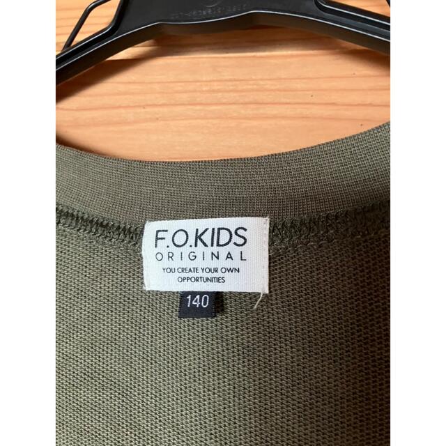 F.O.KIDS(エフオーキッズ)のFO 長袖　カットソー キッズ/ベビー/マタニティのキッズ服女の子用(90cm~)(Tシャツ/カットソー)の商品写真