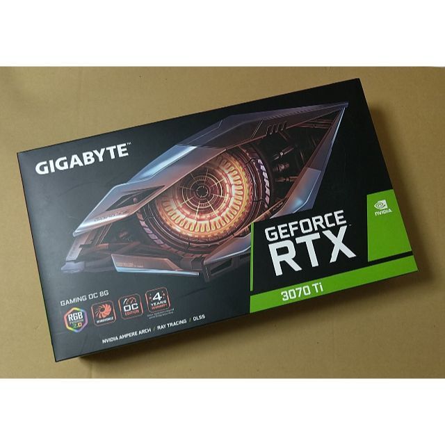 まるねこさんの綺麗な GeForce RTX 3070 Ti GAMING 8G