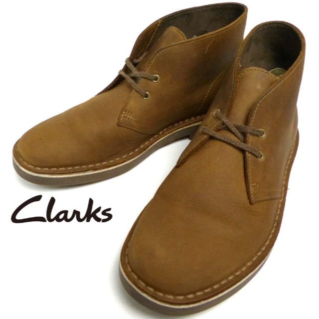 Clarks / クラークス スエード チャッカブーツ24cm相当 - ブーツ