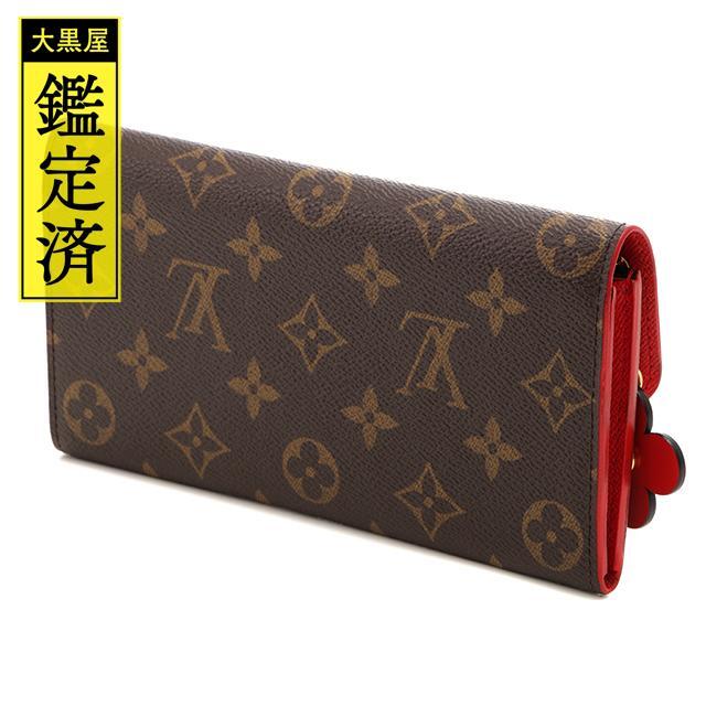 ルイヴィトン ポルトフォイユ・エミリー 財布 モノグラム M62941【474