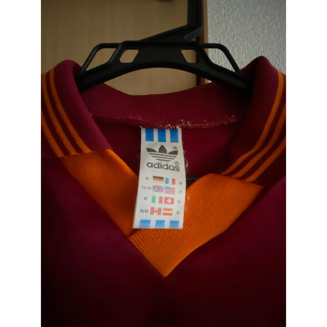adidas - 【美品】ASローマ 1992/1993 ユニフォーム ホーム 半袖 M