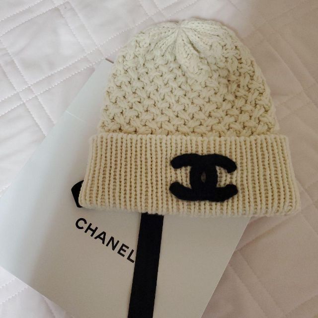 lovelani.com - シャネル CHANEL ニット帽 ニットキャップ ココマーク