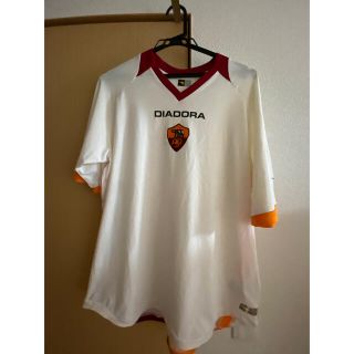 ディアドラ(DIADORA)の【美品】ASローマ2005〜2006シーズン 2ndユニフォーム Lサイズ(ウェア)