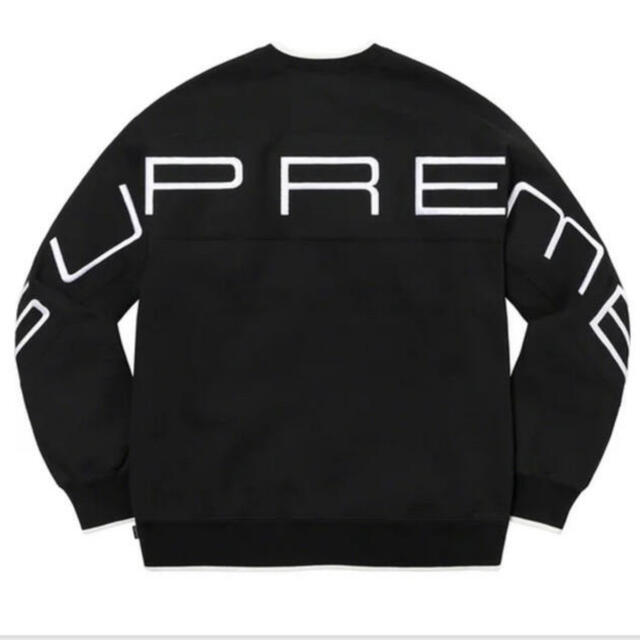 Supreme Stretch Crewneck black XXLトップス