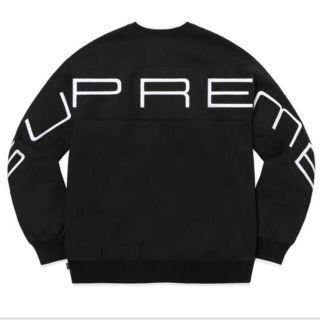 シュプリーム(Supreme)のSupreme Stretch Crewneck black XXL(スウェット)