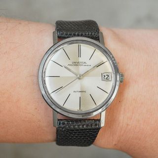 ユニバーサルジュネーブ(UNIVERSAL GENEVE)の(365) ユニバーサル ジュネーブ ポールルーター 純正箱 1959年(腕時計(アナログ))