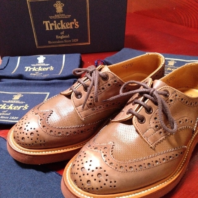 Trickers(トリッカーズ)のトリッカーズ　M5633 バートン　6.5 　フルセット メンズの靴/シューズ(ドレス/ビジネス)の商品写真