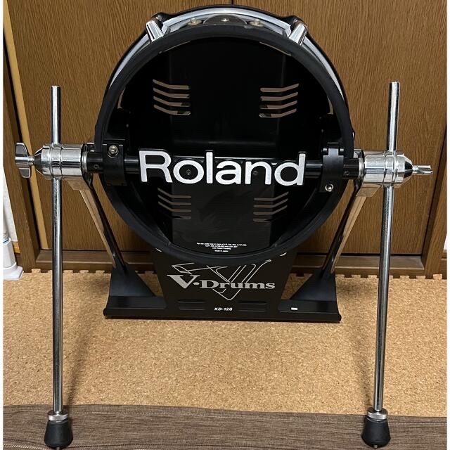 Roland(ローランド)の【値段交渉可】Roland 電子ドラム　バス　KD-120 楽器のドラム(電子ドラム)の商品写真