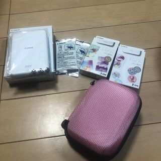 キヤノン(Canon)のみう様専用　Canon inspic ミニフォトプリンター　ブルー(その他)