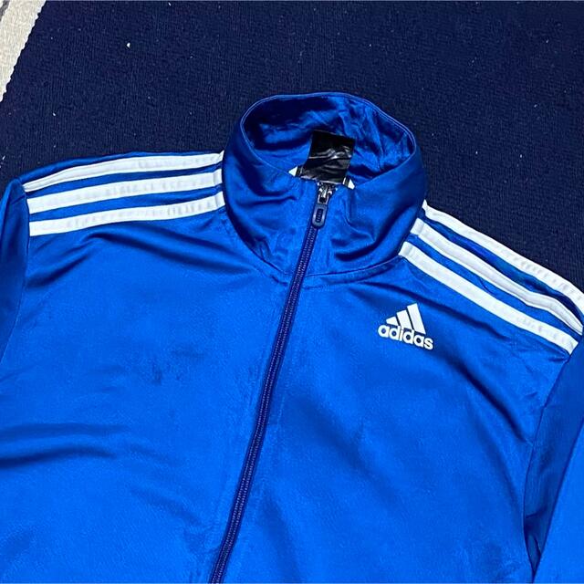 adidas(アディダス)の90s 古着 アディダス トラックジャケット ジャージ プリントロゴ ゆるだぼ メンズのトップス(ジャージ)の商品写真