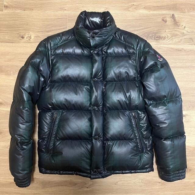 MONCLER モンクレール タータンチェック ダウンジャケット