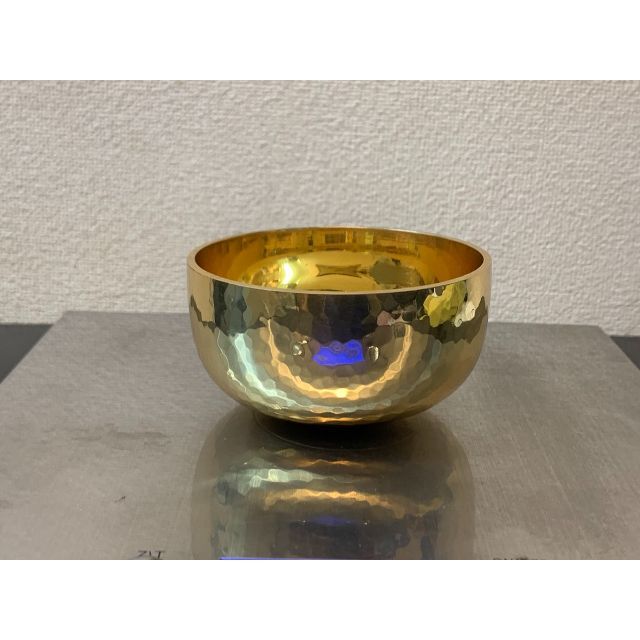 銀製 鍛造 おりん 255g