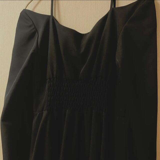 Ameri VINTAGE(アメリヴィンテージ)の【新品未使用】アメリ seethrough shoulder dress レディースのワンピース(ロングワンピース/マキシワンピース)の商品写真