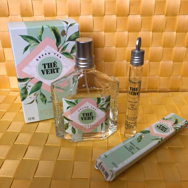ロクシタン グリーンティ オードトワレ 100ml ロールオン セット monteavilafoundation.org