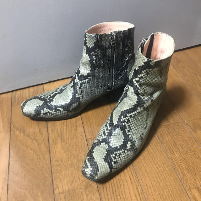 acne studios パイソン ショート ブーツ アクネストゥディオス