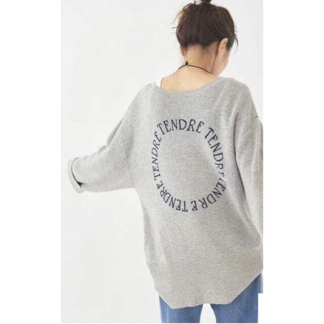 Plage les Tendre A-LINE LOGO ニット