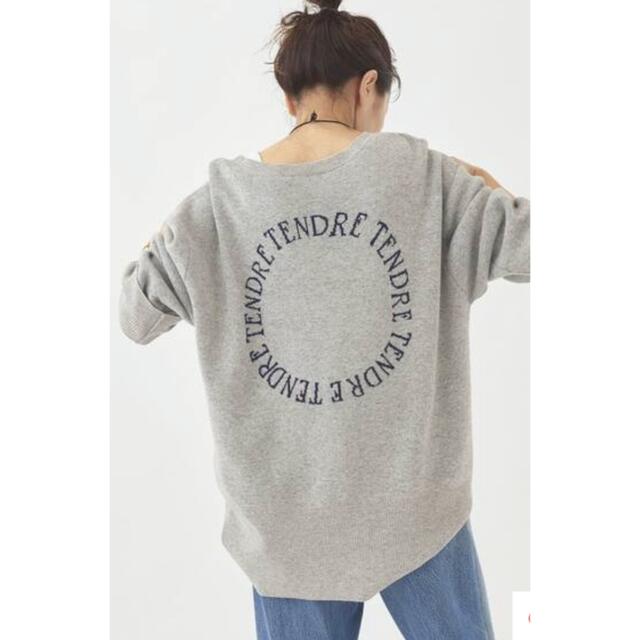 Plage les Tendre A-LINE LOGO ニット