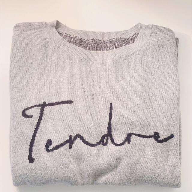 Plage les Tendre A-LINE LOGO ニット