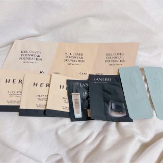 ランコム(LANCOME)のリキッドファンデーション サンプルセット 10回分 HERA LANCOME他(サンプル/トライアルキット)