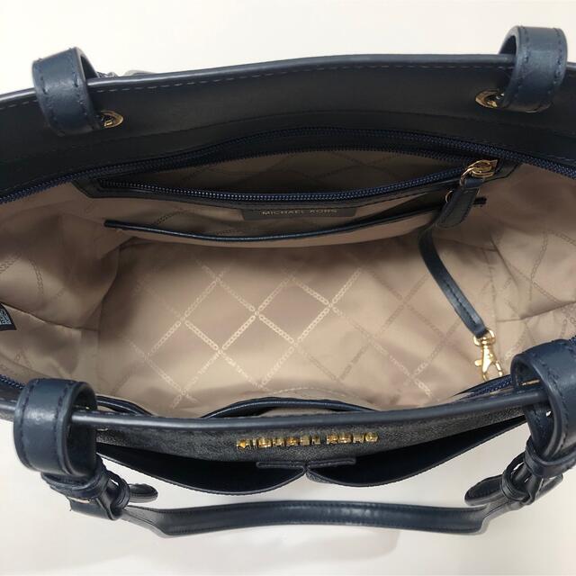 マイケルコースMICHAEL KORS ベッドフォード　トートバッグMK柄　美品 3